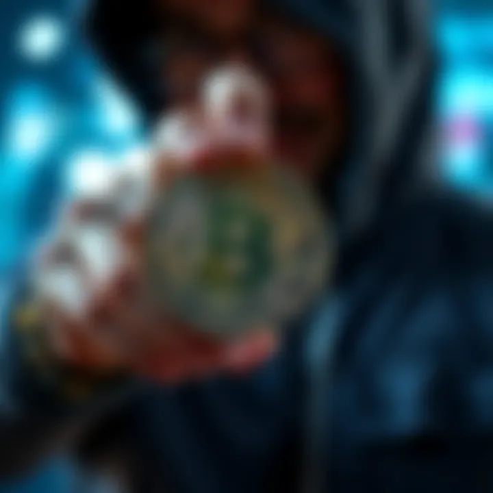 Individual protecting Bitcoin as a safeguard against government asset seizure