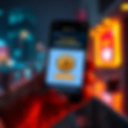 Person holding a smartphone displaying Bitcoin purchase confirmation