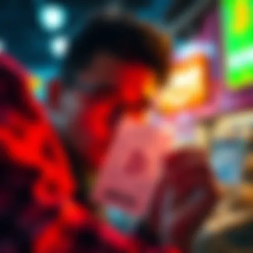 A person looking at a receipt with Bitcoin logo, contemplating their first purchase and its value.