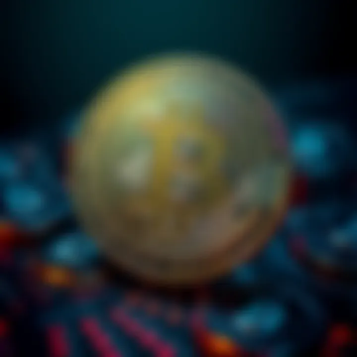 A Bitcoin symbol surrounded by a question mark, representing doubts about its value and utility