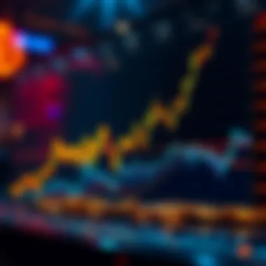 A graph showing Bitcoin prices rising alongside a downward trend of the Fear & Greed Index, highlighting market sentiment changes.