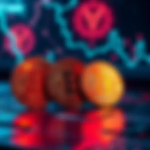 Visual representation of Bitcoin symbols shielded from quantum threat icons, showcasing enhanced security in cryptocurrency.
