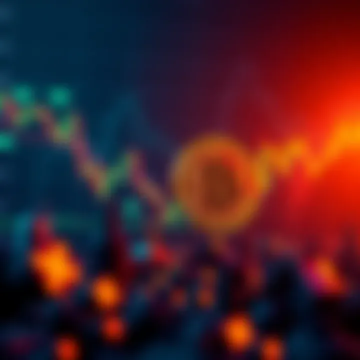 Bitcoin Under Sell Pressure Bitcoin price chart showing a downward trend near key support levels around 65K