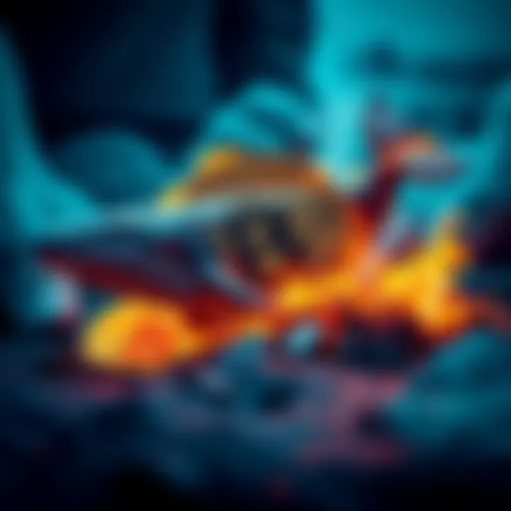 A visual representation of Bitcoin being sent to a dead wallet, with a whale symbolizing a large holder of cryptocurrency