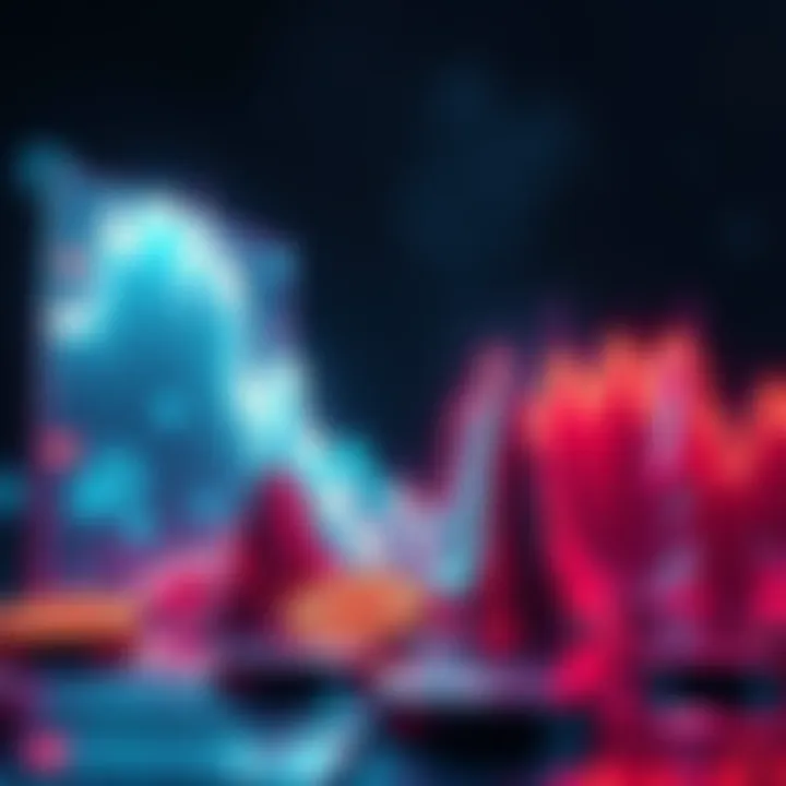 Graph showing a steep drop in Bitcoin value with liquidated shorts illustration