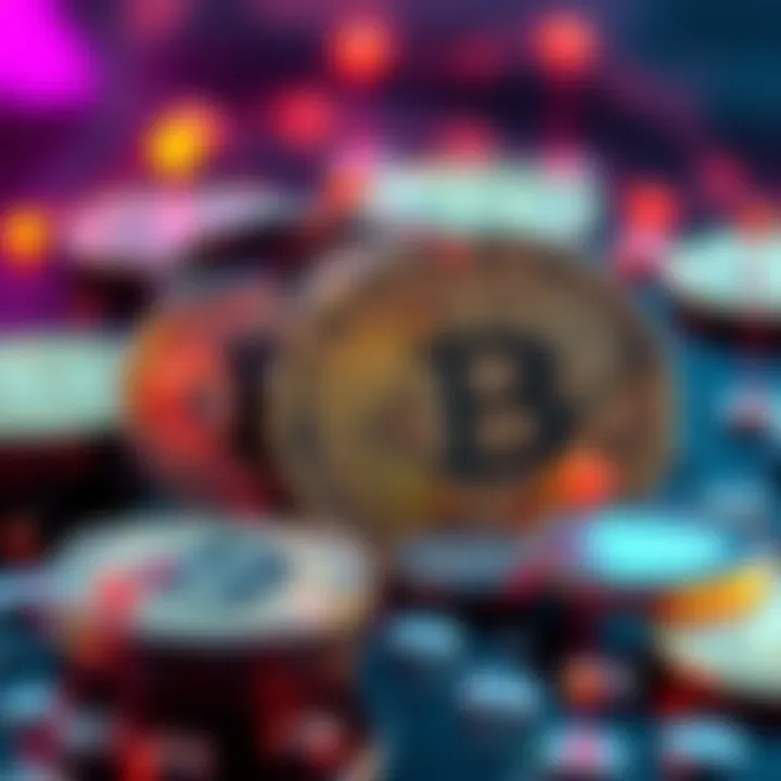 Bitcoin and stablecoins on Cardano A visual representation of Bitcoin being used as collateral to borrow stablecoins on the Cardano platform, illustrating the connection between digital currencies.
