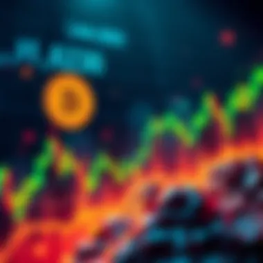 Chart showing Bitcoin's price rising despite economic challenges