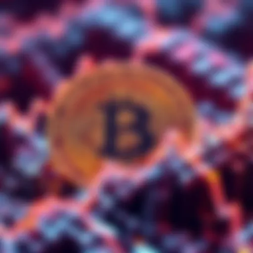 A representation of Bitcoin surpassing $110,000 with a digital coin graphic and upward trend arrows.