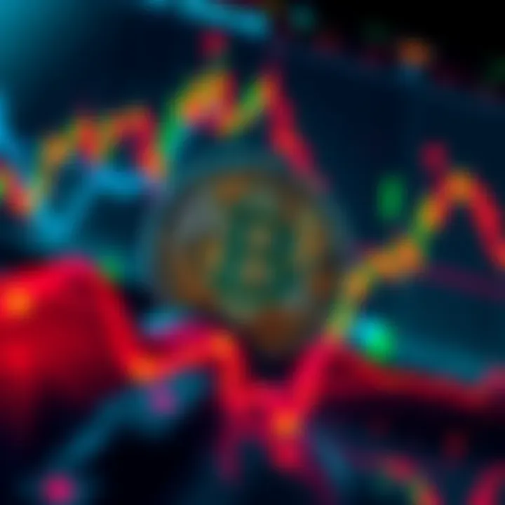 Bitcoin trading chart A fluctuating Bitcoin trading chart showing a 95k range, linked to Microstrategy's trades as markets open