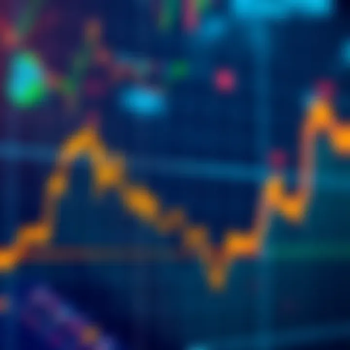 Bitcoin trading graph A digital graph showing Bitcoin price fluctuations with upward and downward trends, symbolizing market analysis for short-term trading strategies.