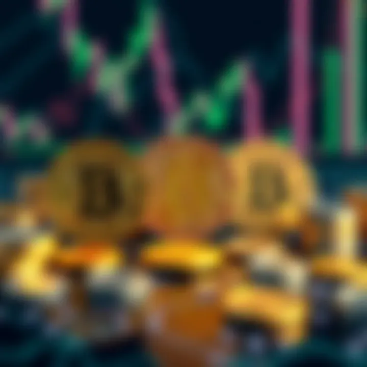 A graphic showing the difference between Bitcoin (BTC) and Satoshis (sats), with coins and numbers representing each unit.