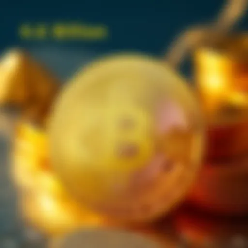 A graphic showing a Bitcoin coin with a price tag of $300, symbolizing the U.S. government's past sale of Bitcoin