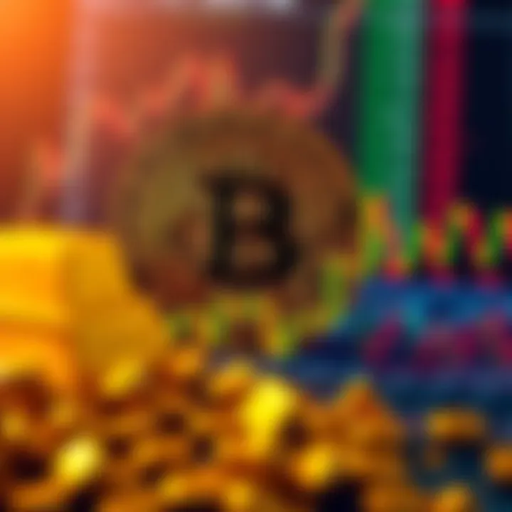 A chart comparing Bitcoin performance with gold and stocks, highlighting investment trends in 2026.