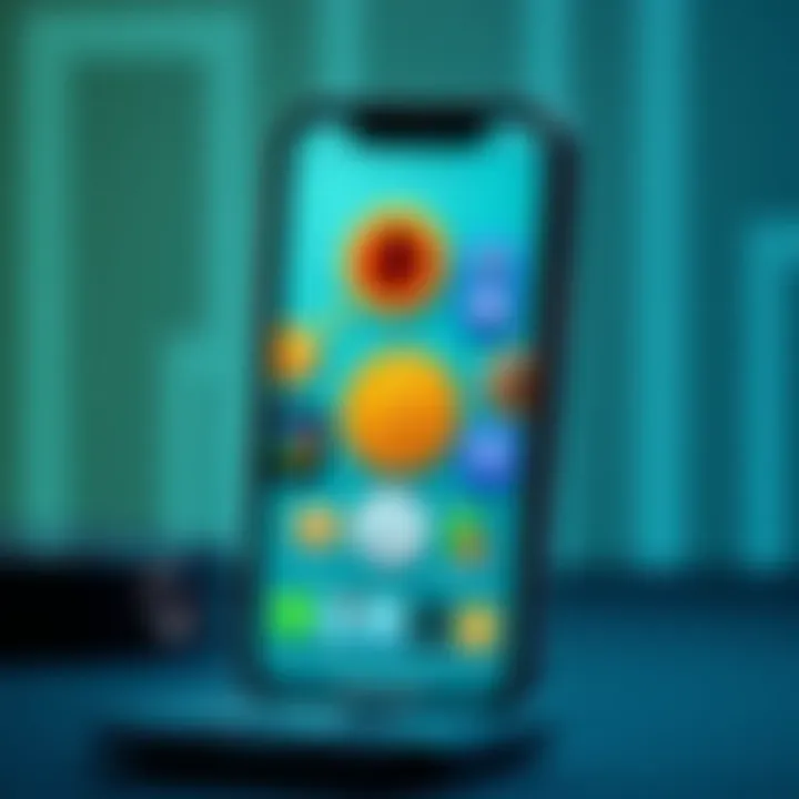 A smartphone displaying various bitcoin wallet applications for secure long-term storage.