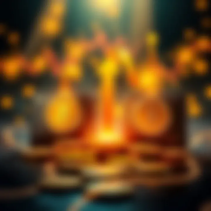 A visual representation of Bitcoin amounts decreasing during a wallet switch, showing two wallets with Bitcoin symbols and arrows indicating transfer