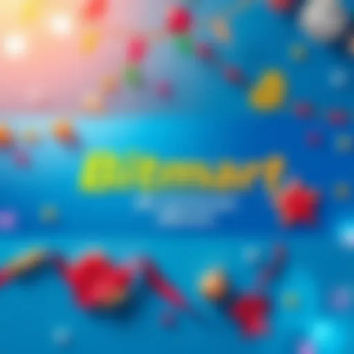 Celebrating Bitmart's 8th Anniversary A colorful banner celebrating Bitmart's 8th anniversary with festive decorations and symbols of trust in cryptocurrency.