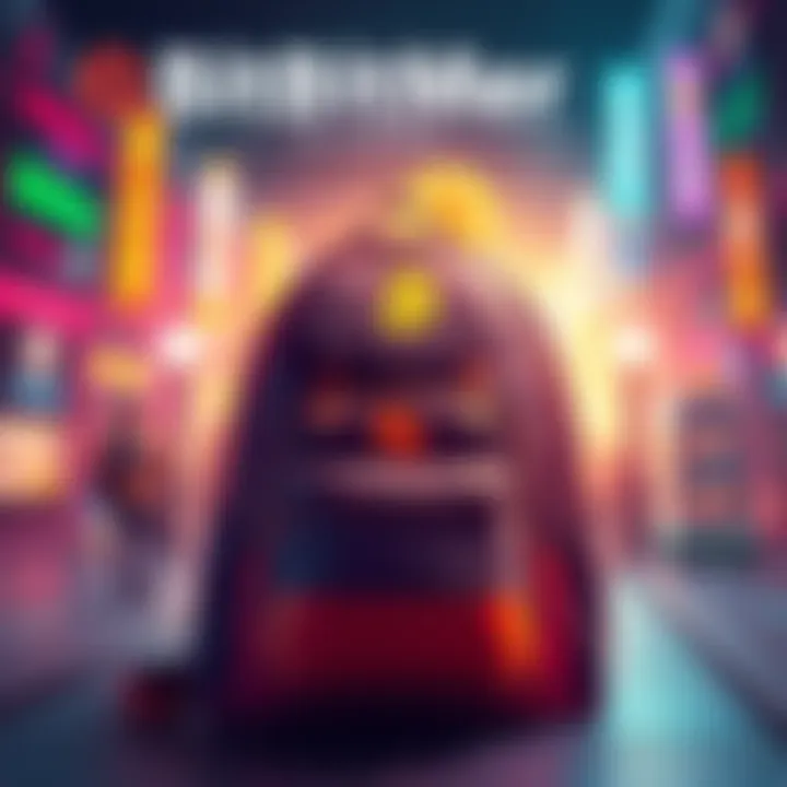 Announcement of Backpack ($BP) listing on BitMart with a visual of a backpack and cryptocurrency symbols