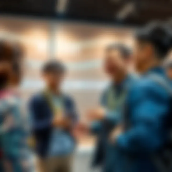 BitMart CEO Nenter Chow talking with students from HKUST about Web3 and digital finance careers.