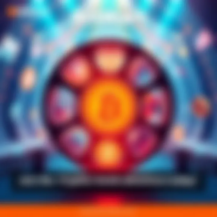 A vibrant scene showing a film reel with cryptocurrency symbols, inviting viewers to join BitMart's initiative for crypto films.