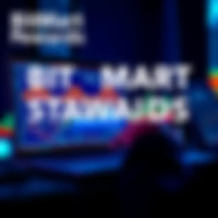 A person reviewing staking rewards on a laptop, with charts and graphs visible on the screen, showing potential earnings from BitMart investments.