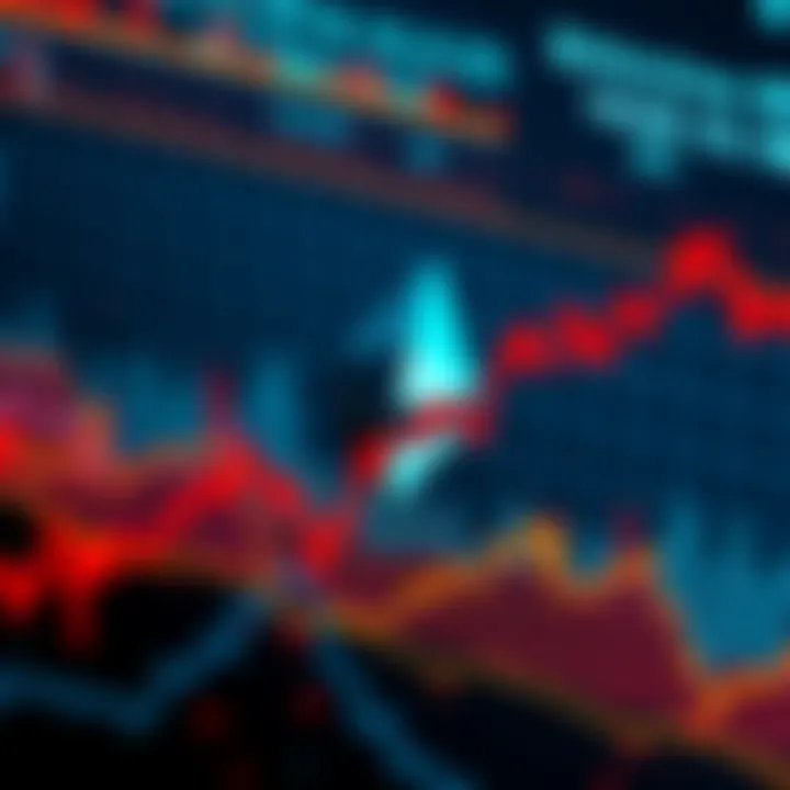 Graph showing a significant drop in Ethereum values with the Bitmine logo