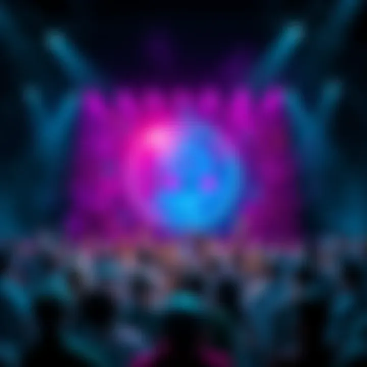 A vibrant graphic featuring the Bitto Jean cryptocurrency logo with digital elements and a community of people engaging with it.