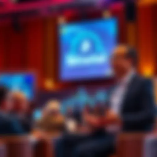 Bitwise Chief Investment Officer speaking about Bitcoin sales and stock market strategy at a conference