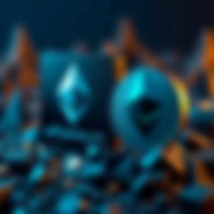 BlackRock logo next to Ethereum symbol representing a $24.9 million investment in cryptocurrency