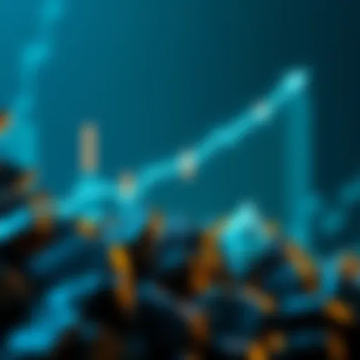 Graph showing Blackrock's rising Ethereum investments, highlighting the $5 billion milestone
