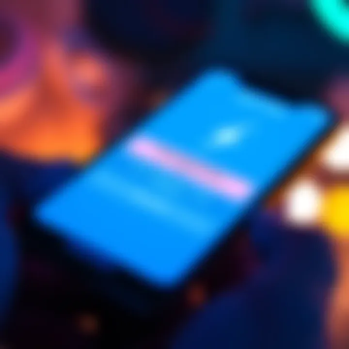 A smartphone screen displaying the BlueWallet app with options to add a Lightning wallet highlighted.