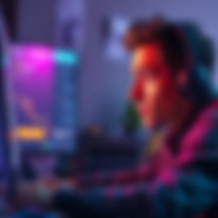 A person looking at a computer screen with a worried expression while contacting support for help on recovering a blockchain transfer.