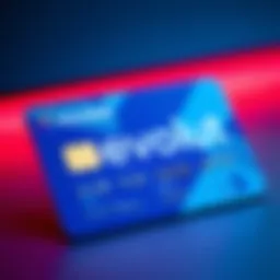 A physical Revolut card featuring Braille text for accessibility