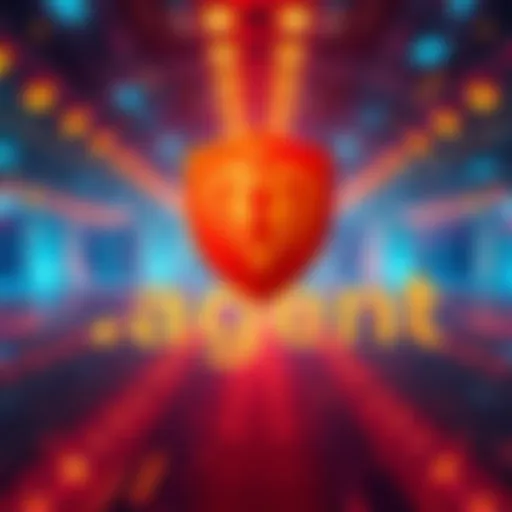 Brave Browser Logo with .agent Domain Brave Browser logo alongside the newly registered .agent domain text