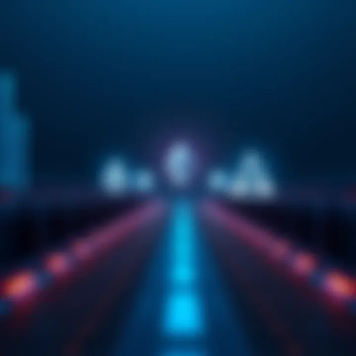 A visual representation of a digital bridge connecting Ethereum to Solana and Arbitrum with arrows indicating asset transfer.