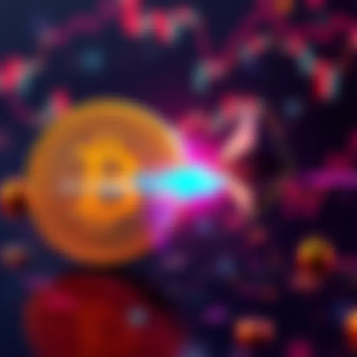 A graphic showing a Bitcoin logo transitioning to an Ethereum logo, symbolizing BTC Digital's shift in focus.