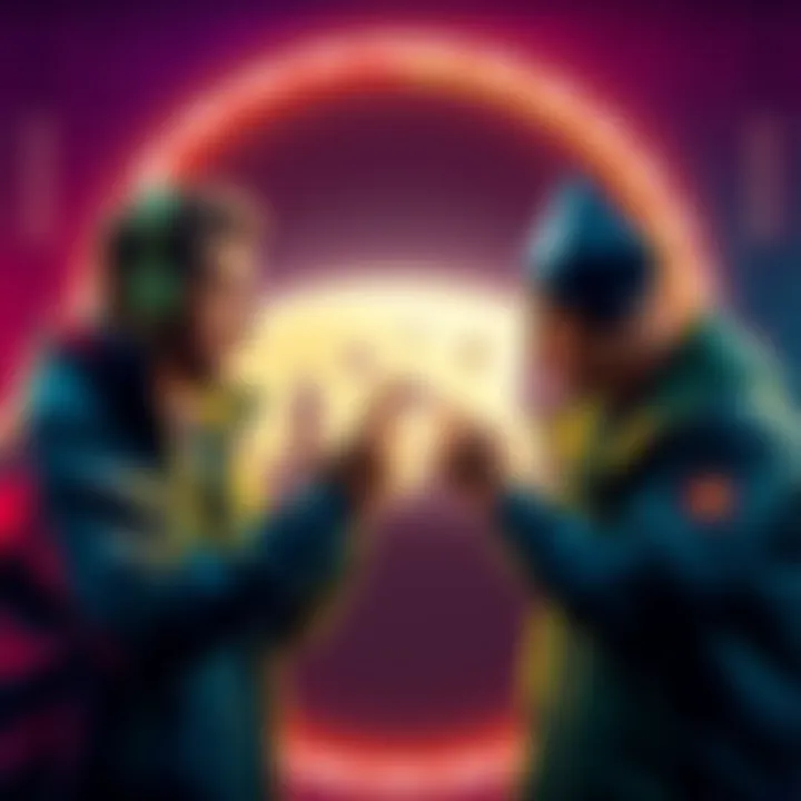 A BTC maximalist and an ETH enthusiast discussing blockchain technology and mining operations