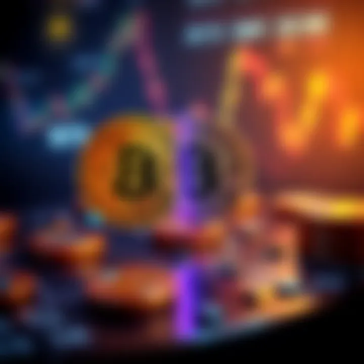 A graphic showing the price difference of Bitcoin between CoinSpot and SwyftX platforms