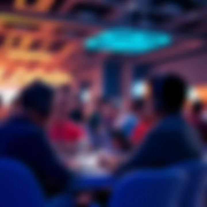 A group of developers discussing projects and innovations during Buidler Fest 2025 focused on Cardano blockchain