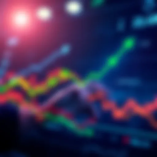 A rising stock market graph showing an upward trend with green arrows, symbolizing growth and investment opportunities.