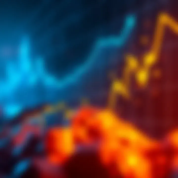 A graphic showing Bitcoin's price chart trending upwards, symbolizing a strong bullish movement.