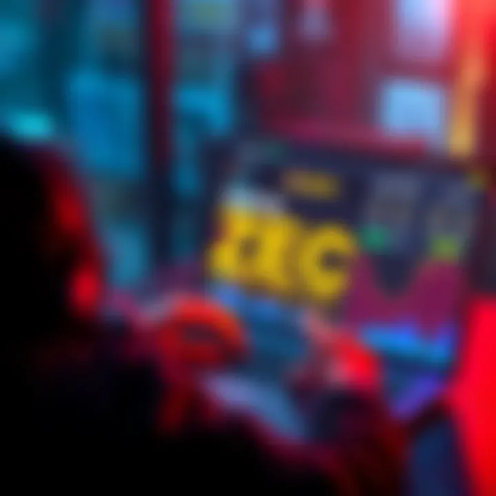 A person using a laptop to buy ZEC cryptocurrency while avoiding KYC, with a privacy-focused interface on the screen.