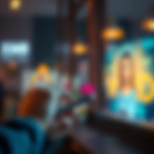 A person using a smartphone to buy cryptocurrency without identification