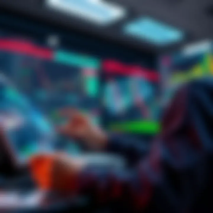 A person analyzing stock performance graphs and calculating cost basis for stocks sold on different dates.