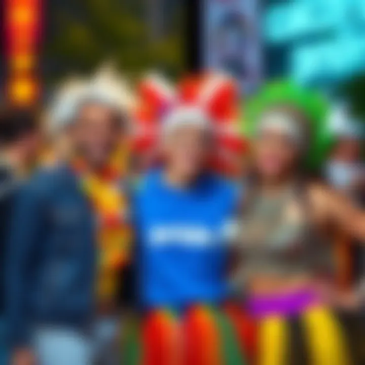 Whitecloud, Farabee, and Parekh celebrate diversity at Calgary Pride 2026 with colorful outfits and smiles.