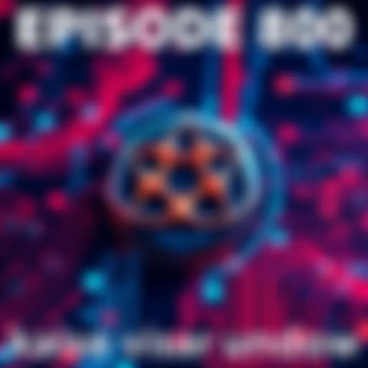 Cardano ADA Episode 800 Cover A graphic showing the Cardano logo with a background of digital elements, representing updates and rumors in the ADA community.