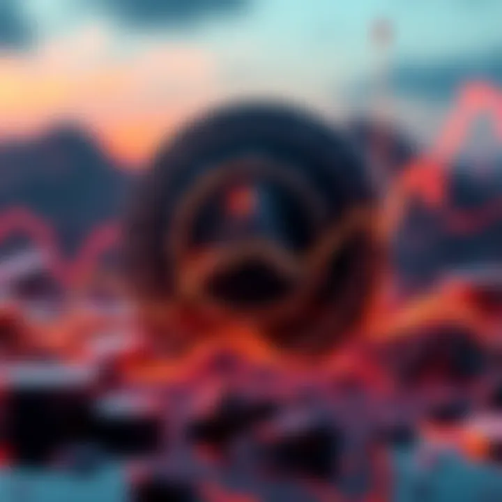 A graphical representation of Cardano's price surge, showing a 15% increase and a trading volume of $1.72 billion, with a target of $1 highlighted.