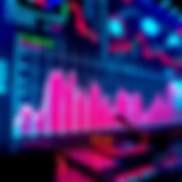Graph showing Cardano's market trends and rumors affecting investors.