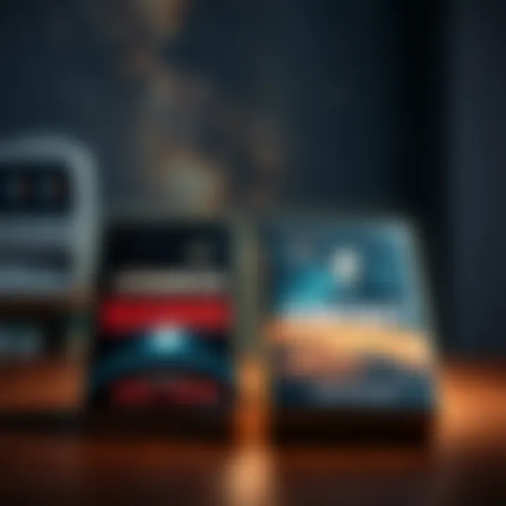 Two books by Carl Sagan, Cosmos and Contact, placed on a table with a starry background.