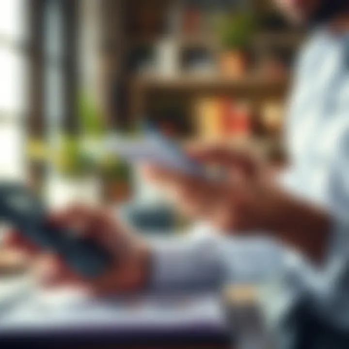 A person calculating expenses with a calculator and a notepad, focusing on rent and cash flow management.