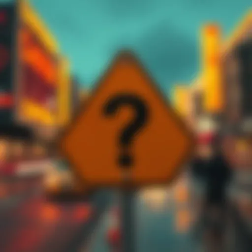 A caution sign with a question mark, symbolizing the need to be careful about the excitement surrounding Bearrrrrrrissshhhhhhhh.